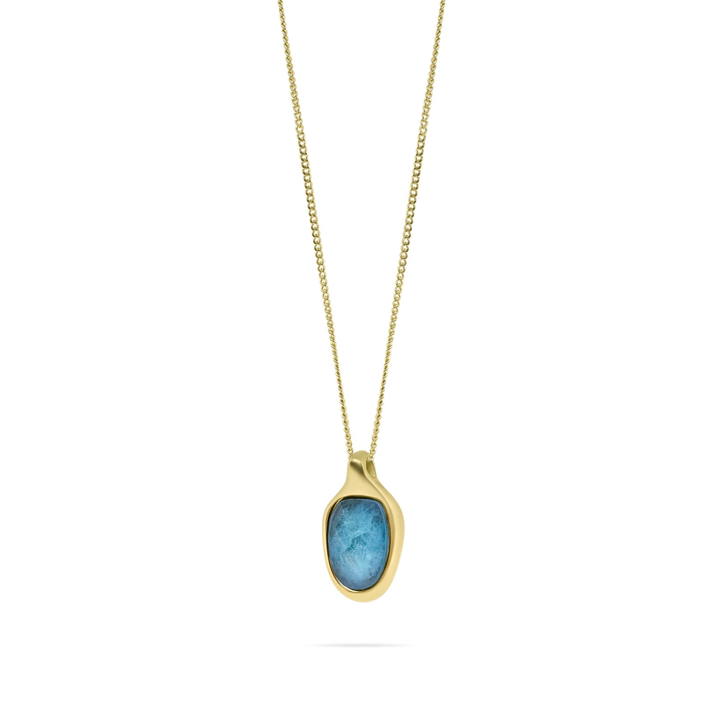 Halsband Skärgård, 14K Guldpläterat Kirurgiskt Stål